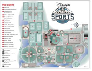 disney wide world of sports map