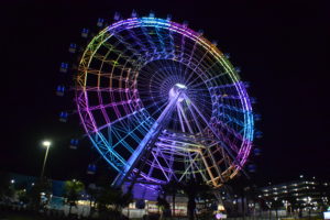 Orlando Eye at Night